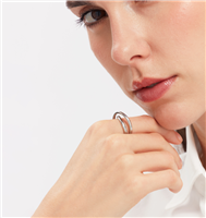 Ring Breil Woman Lightline in Steel TJ3756 - TJ3755